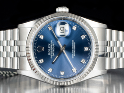 Rolex Datejust 36 Blu Jubilee 16234 Blue Jeans Diamanti